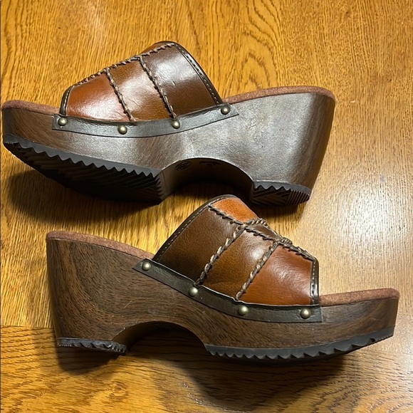 Bob Marley Brown Leather Sandals - Picture 2 of 3
